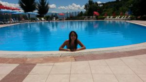 hotel zwembad struga noord macedonië