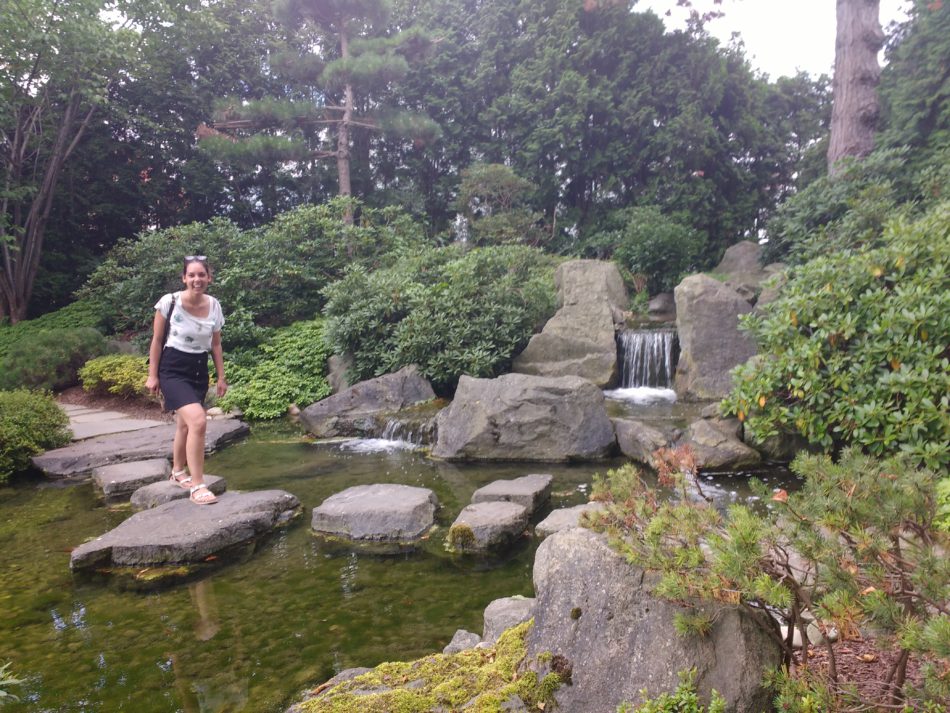 Bad langensalza Japanse tuin
