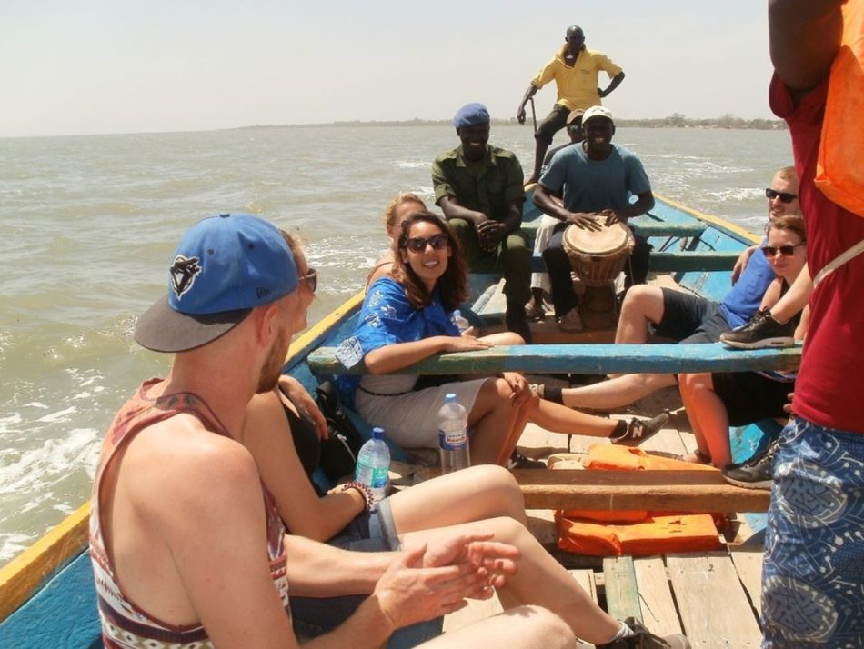sabine in gambia rivier