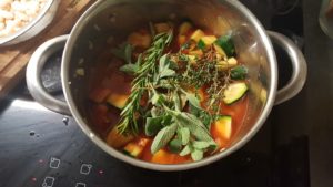 minestrone italiaanse groente soep