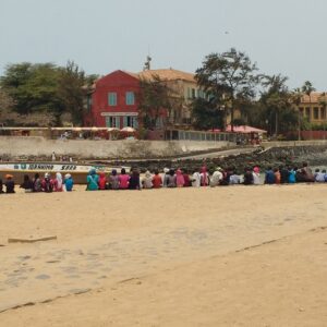 Eiland Goree nabij Dakar Senegal